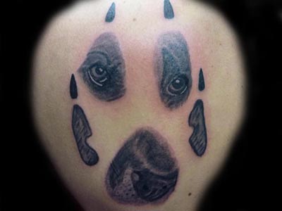 Dog tattoo