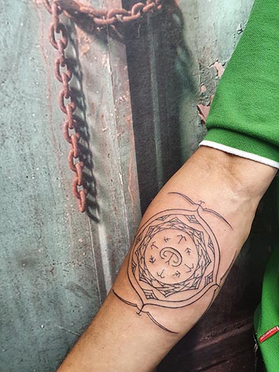 Moluccan Moluks symbol tattoo