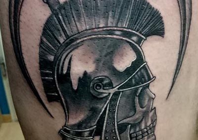 Helmet military tattoo