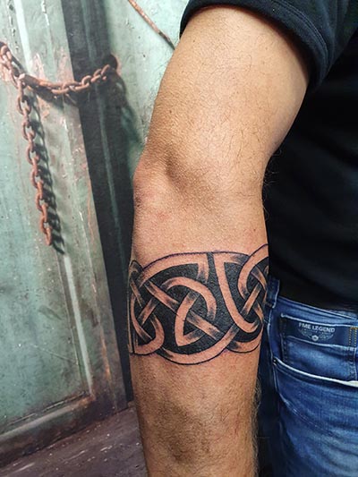 Celtic keltisch band tattoo John Roosendaal