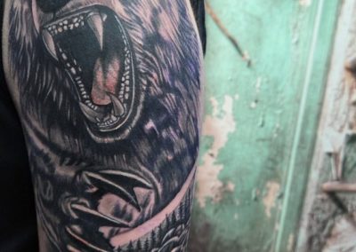 Bear tattoo