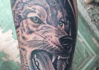 Wolf tattoo